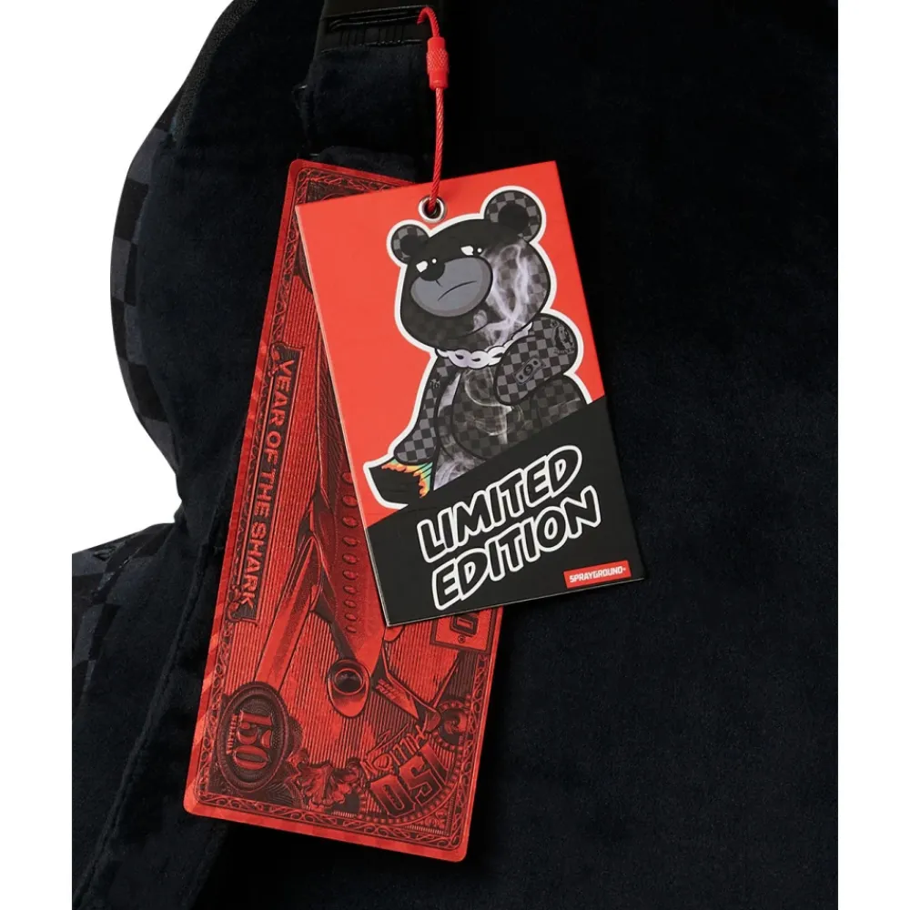 Rygsække<SPRAYGROUND Sip N' Smoke Moneybear Rygsæk Sort