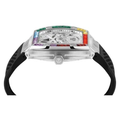 Ure<Philipp Plein Skeleton Rainbow Watch Multifarvet