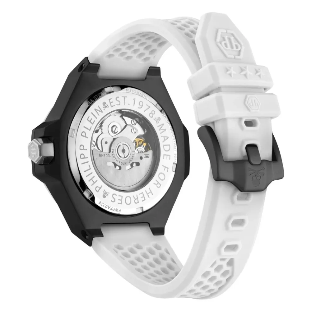 Ure<Philipp Plein Skeleton Royal Ur Hvid