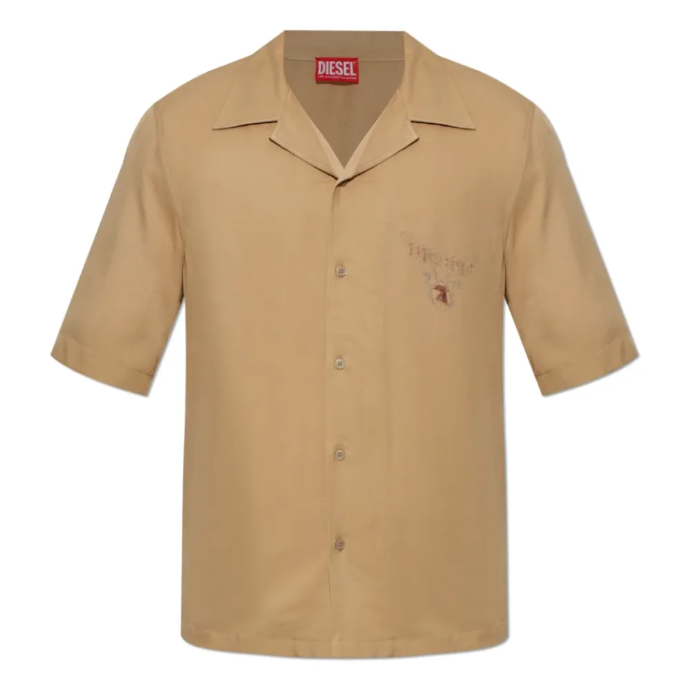 Skjorter<Diesel S-KETLIR Shirt Beige