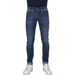 Jeans^Dondup Skinny Fit Five-Pocket Low-Rise Jeans Blå