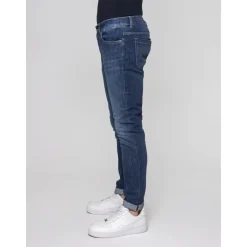 Jeans^Dondup Skinny Fit Five-Pocket Low-Rise Jeans Blå