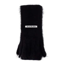 Halstørklæder Og Tørklæder<Acne Studios Skinny logo scarf Sort