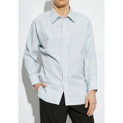 Skjorter^Maison Margiela Skjorte med stribet mønster Blå
