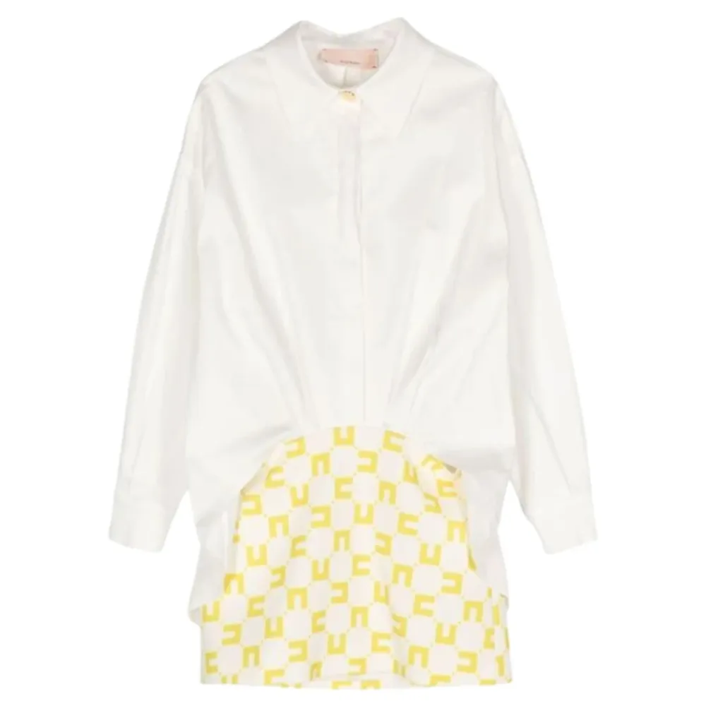 Kjoler & Nederdele<Elisabetta Franchi Skjortekjole Multifarvet