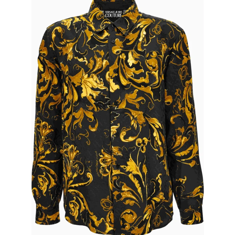 Skjorter^Versace Skjorter Sort