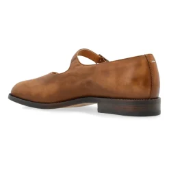 Ballerina Sko<Maison Margiela Sko med cut-out Tabi Brun