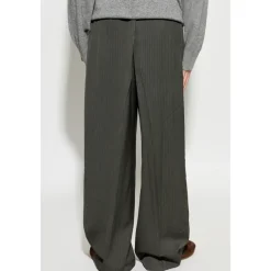 Bukser<Acne Studios Skræddersyede sildebensbukser Grå