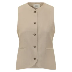 Jakker^Loulou Studio Skræddersyet vest Beige