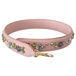 Tilbehør Til Tasker<Dolce & Gabbana Skulderrem Pink
