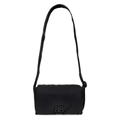 Tasker^Balenciaga Skuldertaske med logo Sort
