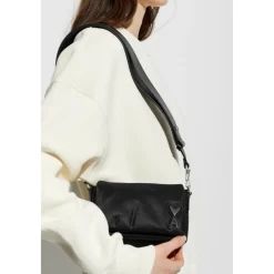 Tasker<Ami Paris Skuldertaske med logo Sort