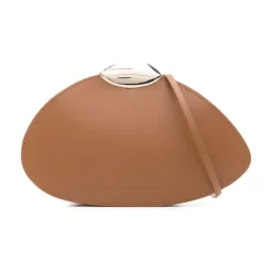 Clutch^Benedetta Bruzziches Skuldertasker Brun