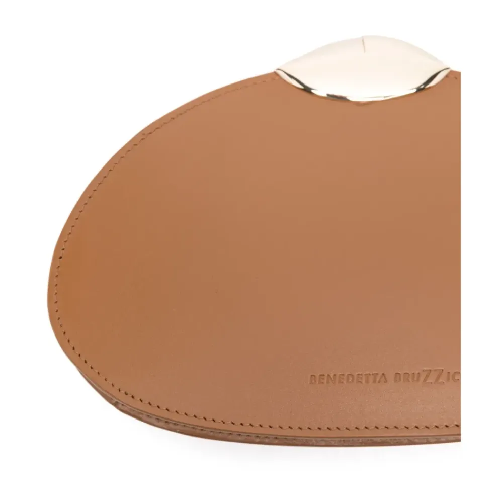 Clutch^Benedetta Bruzziches Skuldertasker Brun