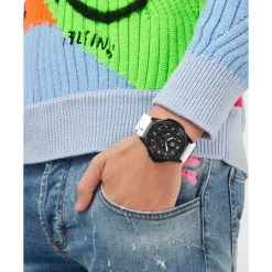 Ure^Philipp Plein Skull 44mm Ur Sort