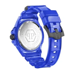 Ure^Philipp Plein Skull Scuba Duba Edition Ur Blå