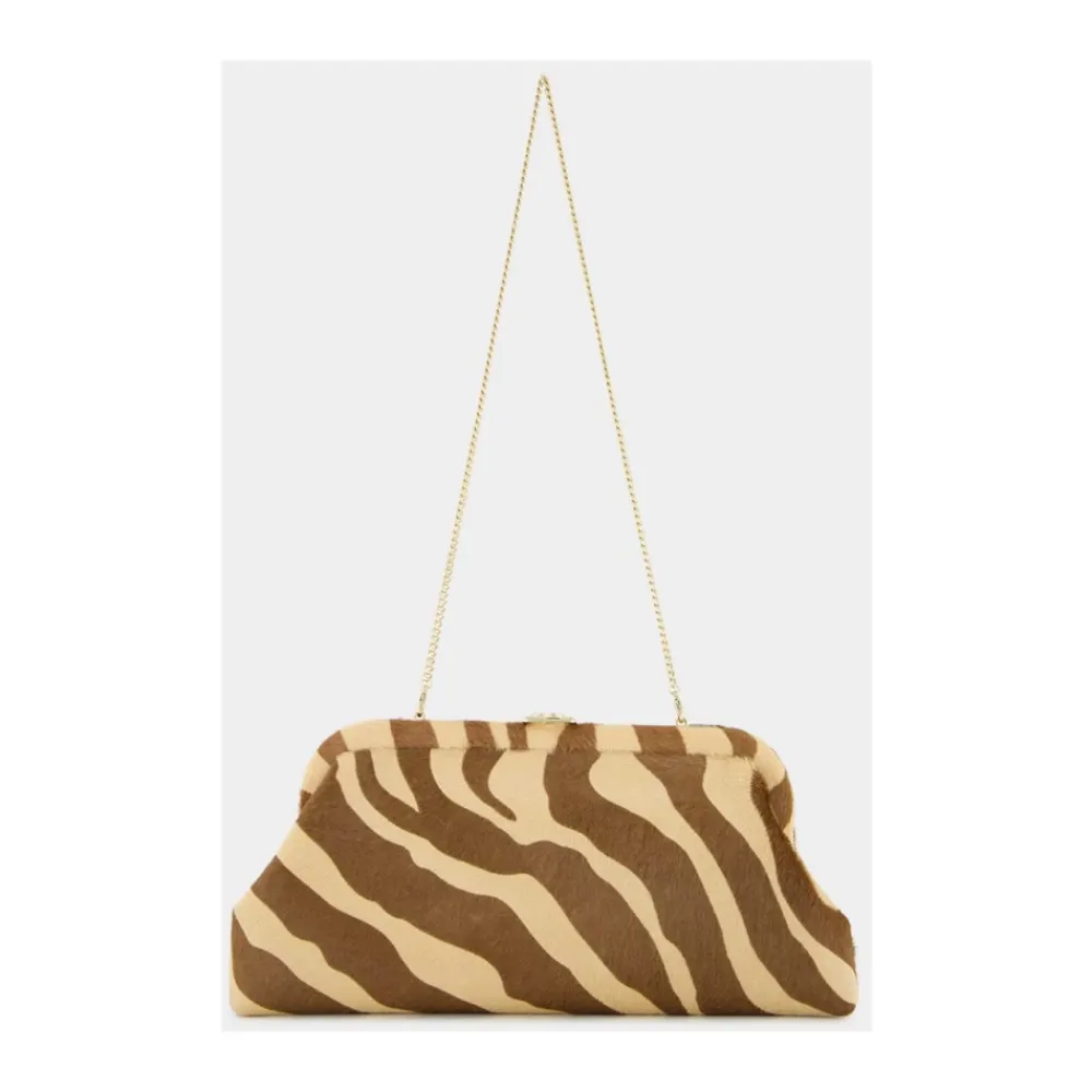 Clutch^Jimmy Choo Skylar Clutch Brun