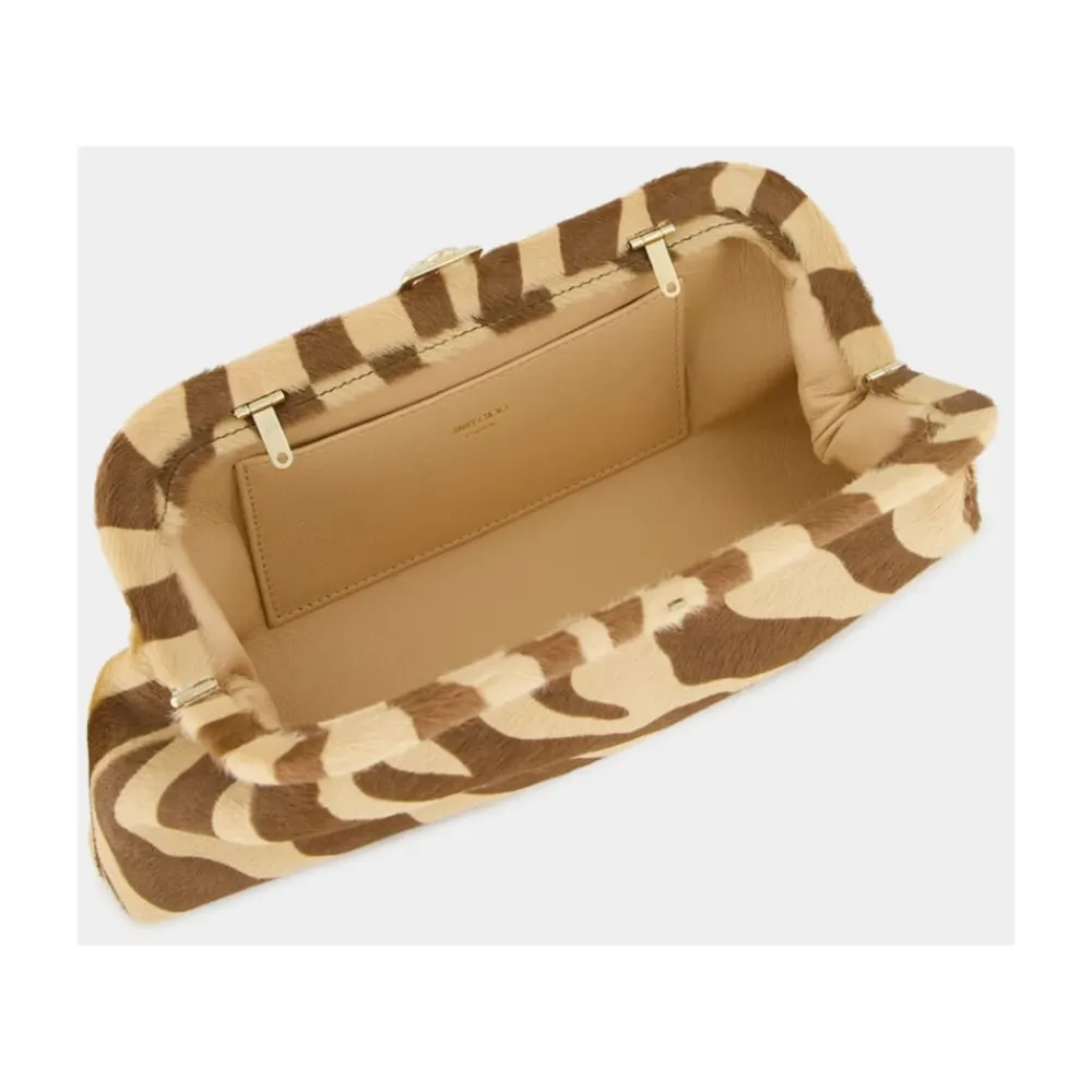 Clutch^Jimmy Choo Skylar Clutch Brun