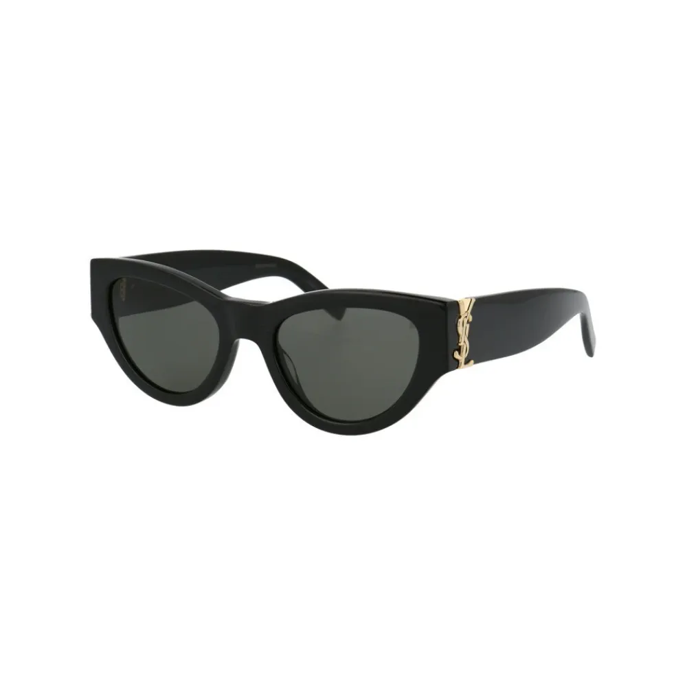 Solbriller<Saint Laurent SL M94 Solbriller Sort