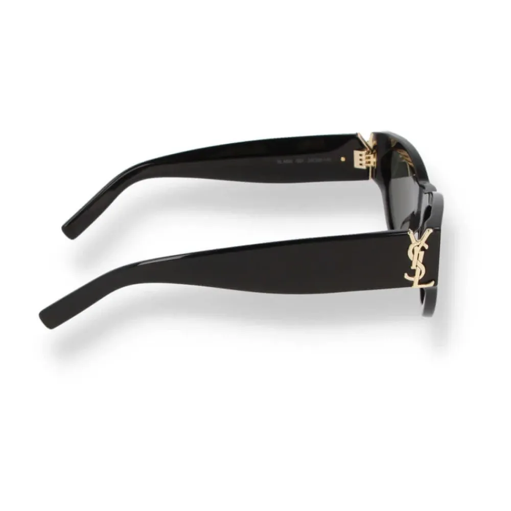Solbriller<Saint Laurent SL M94 Solbriller Sort