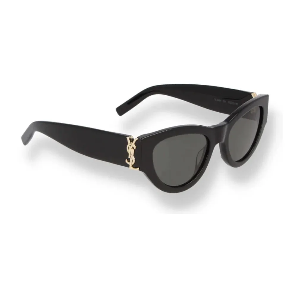Solbriller<Saint Laurent SL M94 Solbriller Sort
