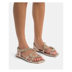 Sandaler<ALMA EN PENA Slange sandal Gul