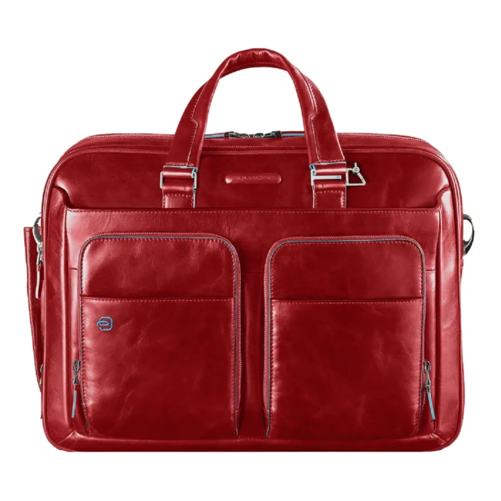 Laptop Tasker^Piquadro Slank Computer og iPad Pro 12.9 Taske Rød