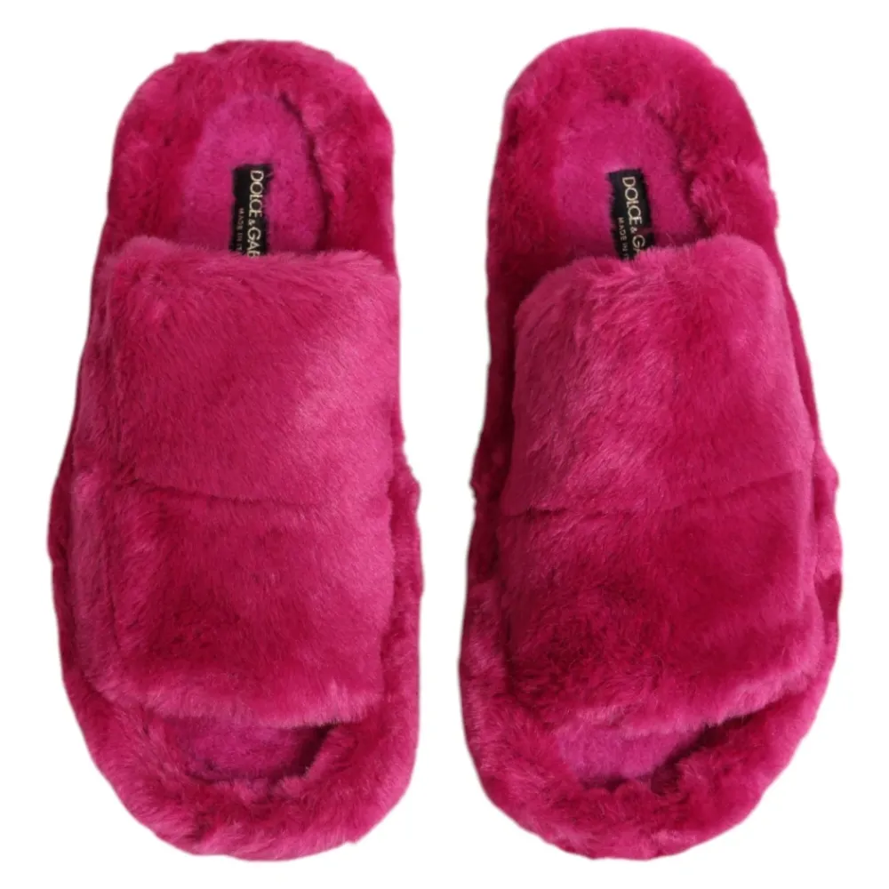 Hjemmesko<Dolce & Gabbana Slides Sandaler Pink