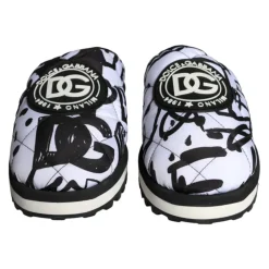 Hjemmesko<Dolce & Gabbana Slides Slip-On Sandaler Hvid