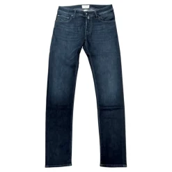 Jeans<Jacob Cohën Slim Carbon Label Mørk Vasket Jeans Blå