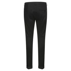 Bukser<Dondup Slim Chino Bukser med Baglommer Sort
