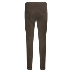 Bukser^Dondup Slim Chino Bukser med Baglommer Brun