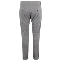 Bukser<Dondup Slim Chino Bukser med Baglommer Grå