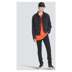 Jeans^Balmain Slim fit bomuld jeans Sort