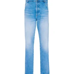 Jeans<Balmain Slim Fit Denim Jeans Blå