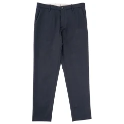 Bukser^Nine In The Morning Slim Wool Pant med italiensk elegance Blå
