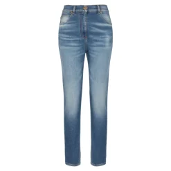 Jeans^Balmain Slim-fit Denim Jeans Blå