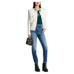 Jeans^Balmain Slim-fit Denim Jeans Blå