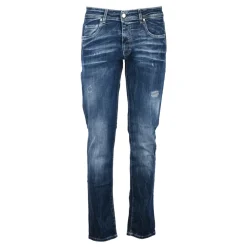 Jeans<Daniele Alessandrini Slim-fit Jeans Blå