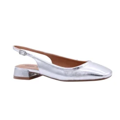 Ballerina Sko<Bibi Lou Slingback Sko til Kvinder - Elegant Stil Grå
