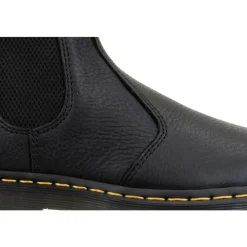 Chelsea Boots<Dr. Martens Slip-On Chelsea Støvler Sort