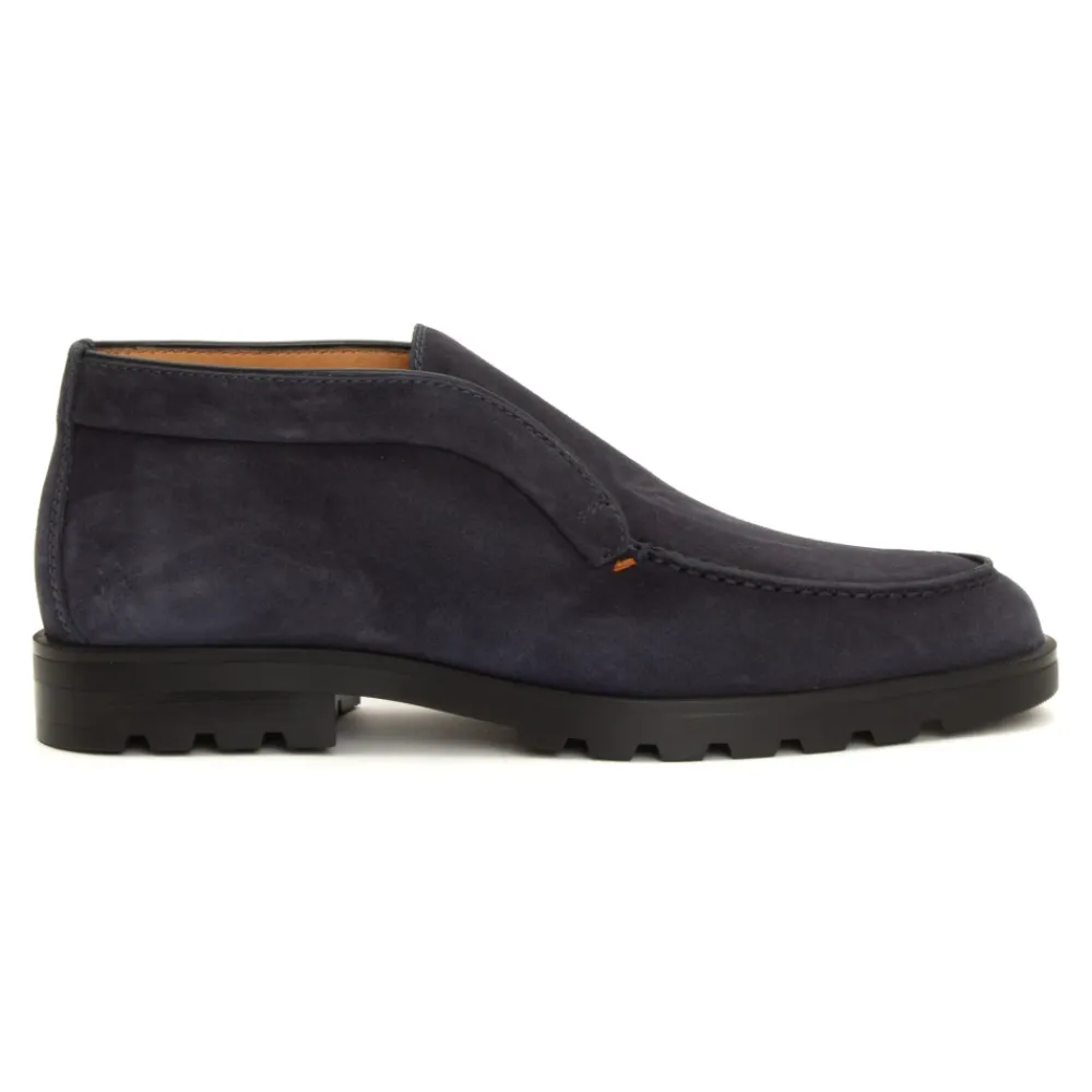 Business Sko<Santoni Slip-On Sko Casual Formel Blå