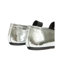 Ballerina Sko<Maison Margiela Sølv Elastisk Strop Tabi Slip-On Sko Grå