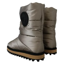 Vinterstøvler^Dolce & Gabbana Sølv Vinter Mid Calf Støvler Grå