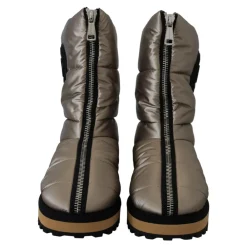 Vinterstøvler^Dolce & Gabbana Sølv Vinter Mid Calf Støvler Grå