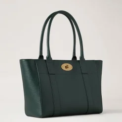 Indkøbstasker^Mulberry Small Classic Grain Shoulder Bag Grøn