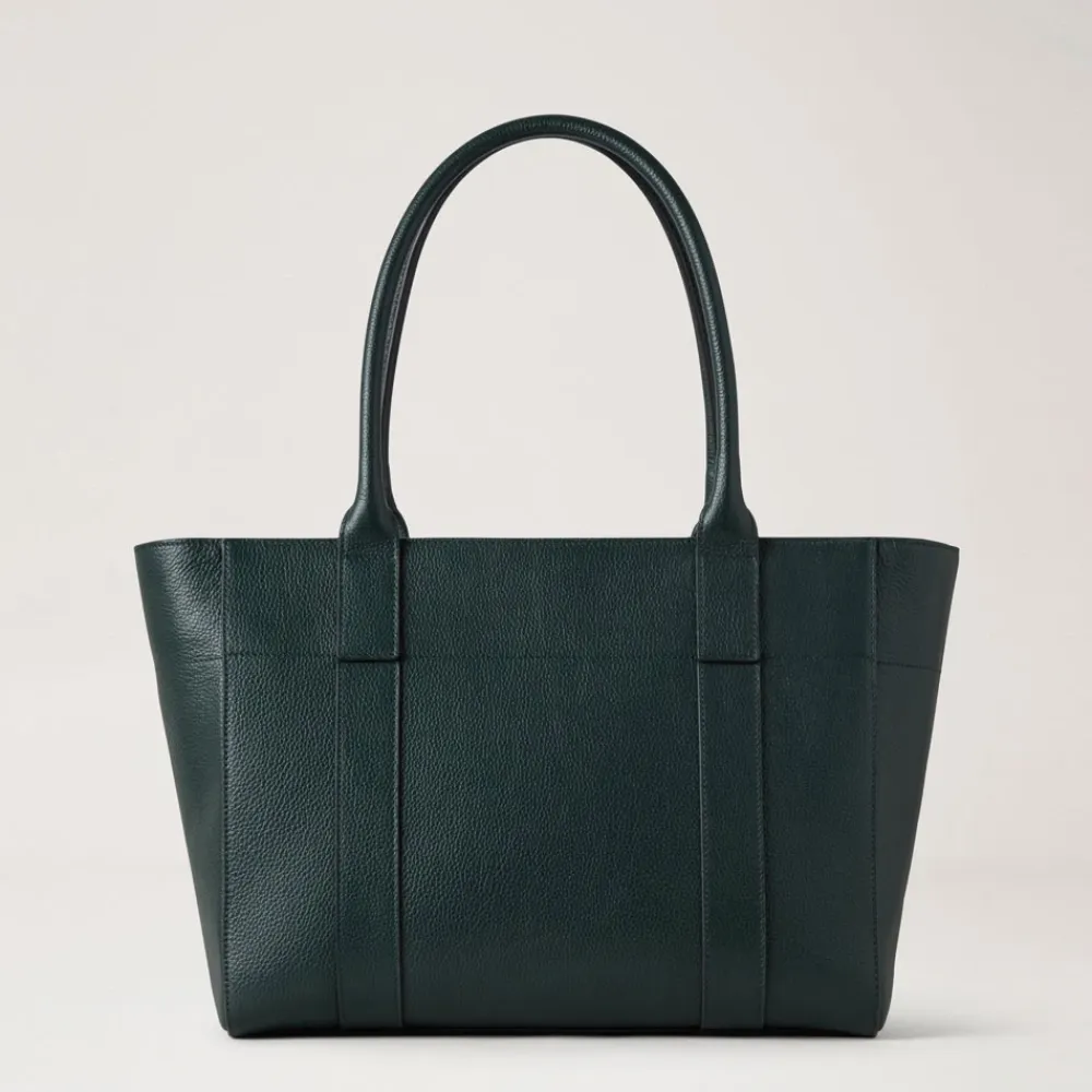 Indkøbstasker^Mulberry Small Classic Grain Shoulder Bag Grøn
