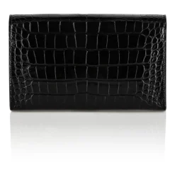 Clutch<Philipp Plein Small Croco Embossed Clutch Eagle Sort