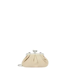 Clutch<Weekend Max Mara Small Pasticcino Taske Beige