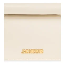 Clutch<Jacquemus Small Rond Carré Clutch Beige